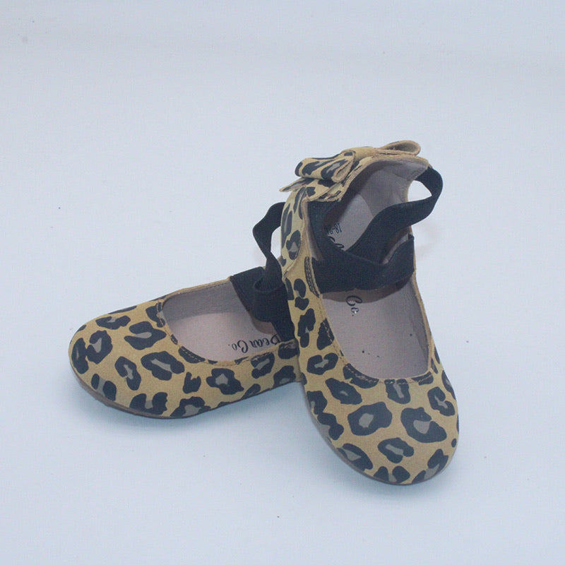 RTS Cheetah Suede BOWBACKS (SIZES 6/12M,12/18M, 18/24)