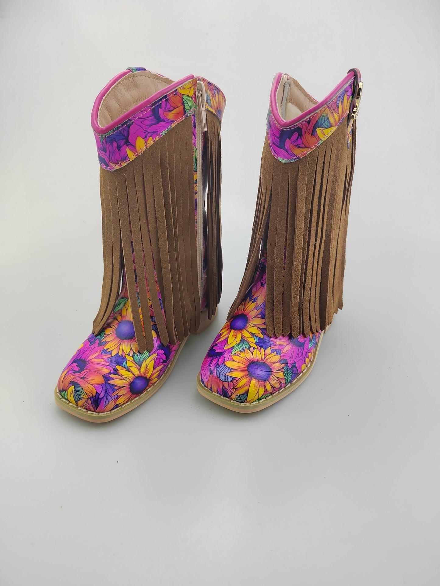 RTS Neon Sunflower Fringe Cowgirls