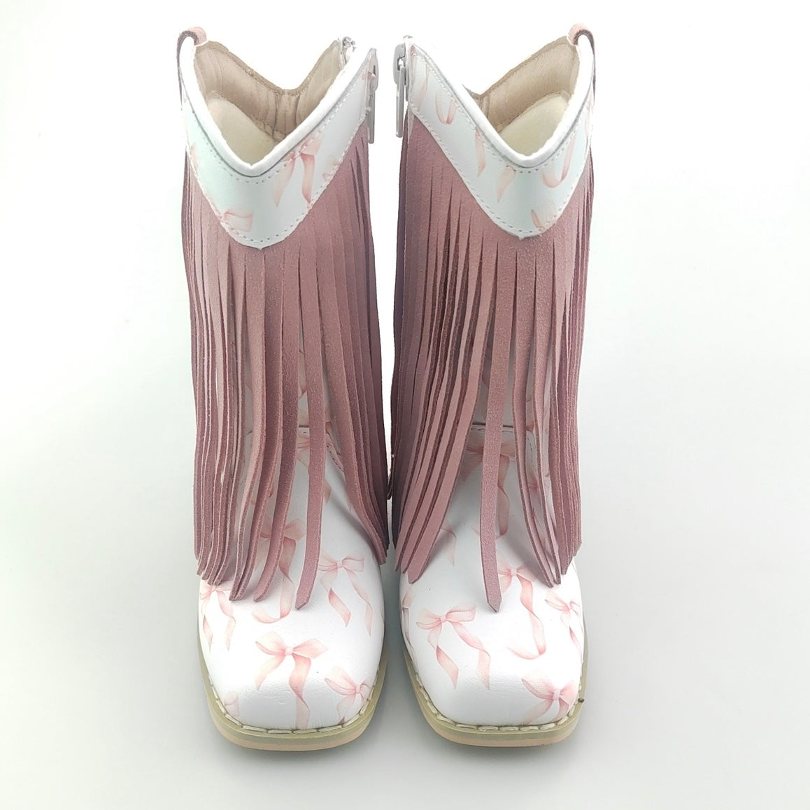 RTS Pink Bow Fringe Cowgirls