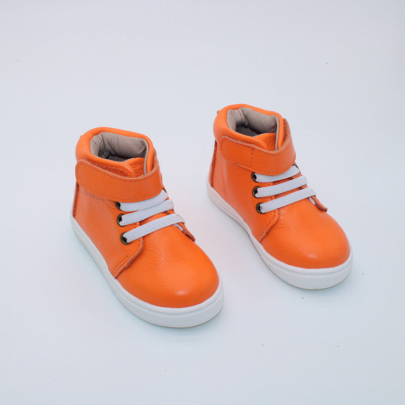 RTS Neon Orange Hightops (SZ 3,4, BK3)