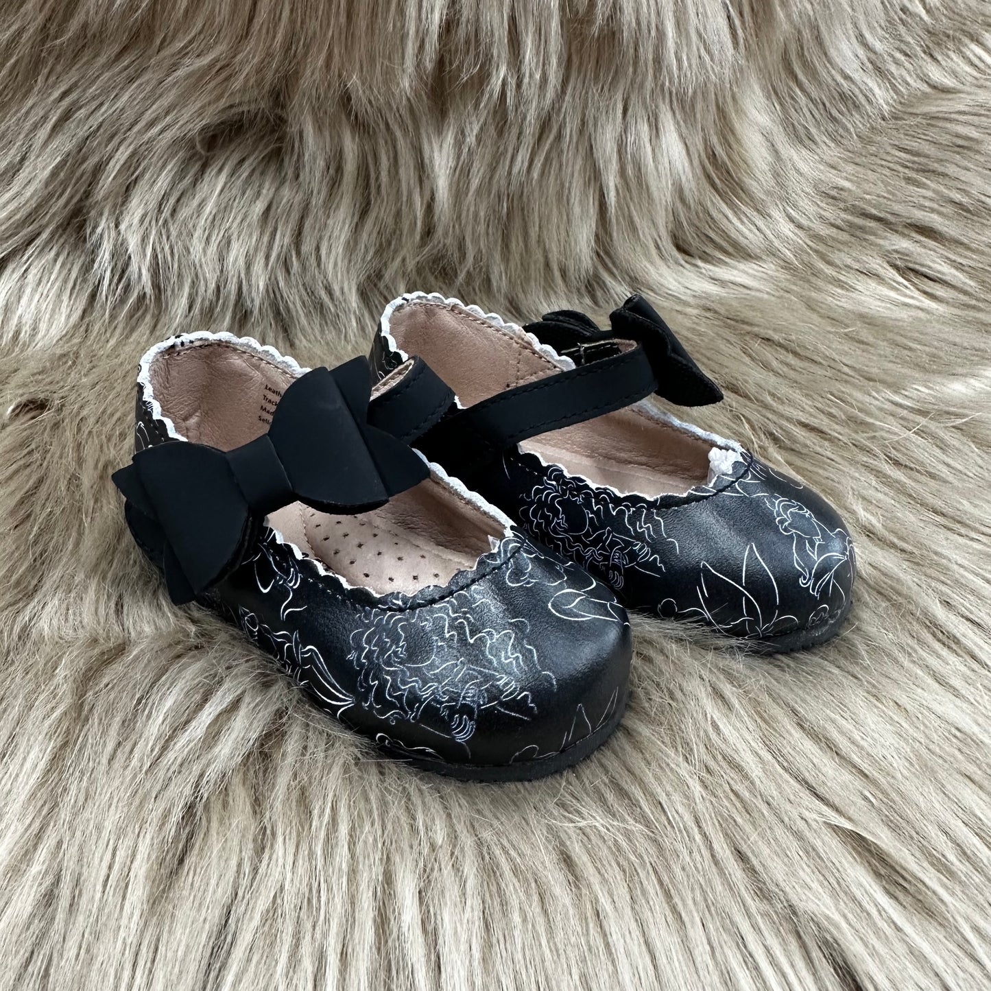 RTS ( sizes 2) Black Princess Leather Kinley