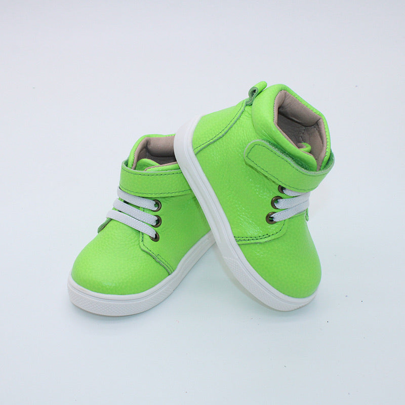 RTS Neon Green Hightops (SZ 4,5,6, 7)
