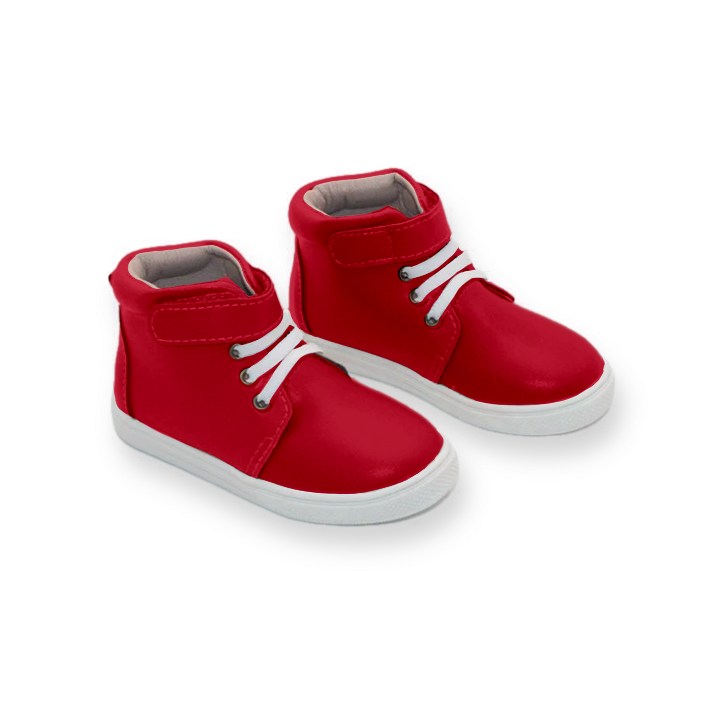 RTS Cherry Leather Hightops