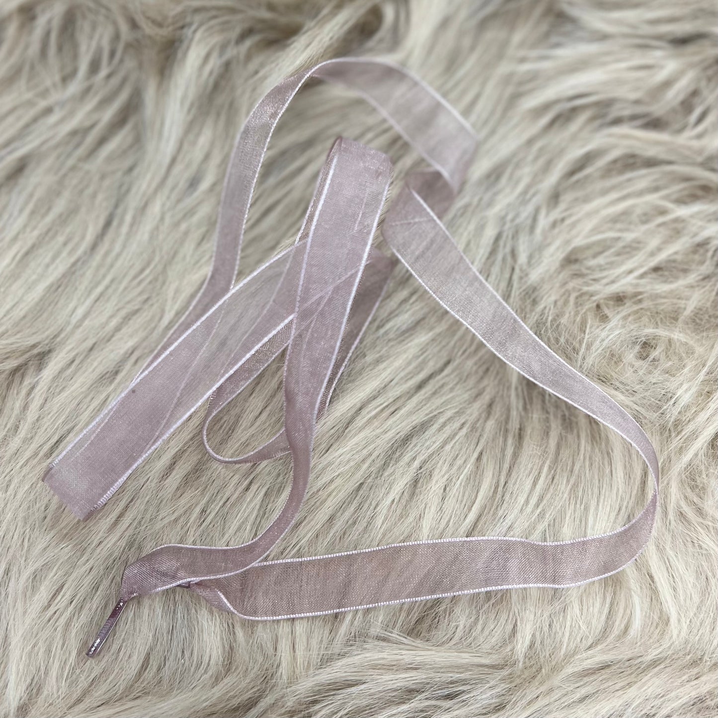 RTS Mocha Ribbon Laces