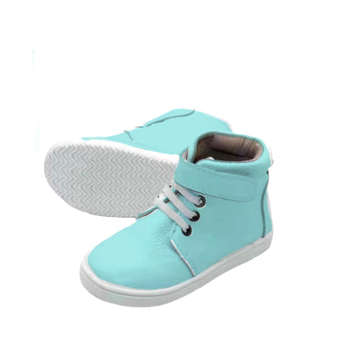 RTS Aqua Leather Hightop (SZ 2,3,4,6,7)