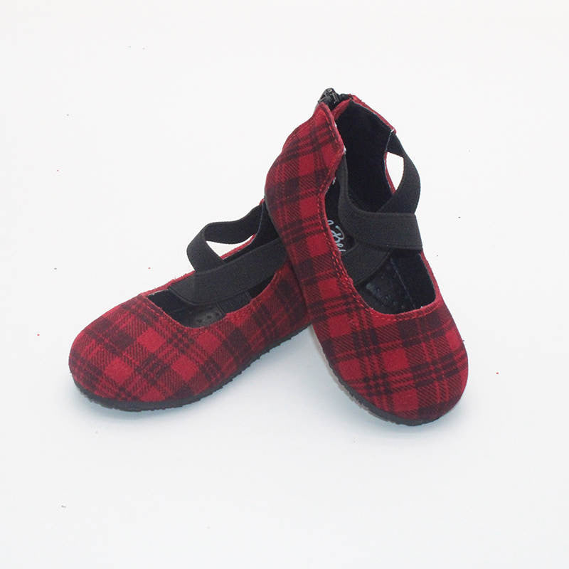 RTS ADULT Plaid Ballerinas (SZ 42)