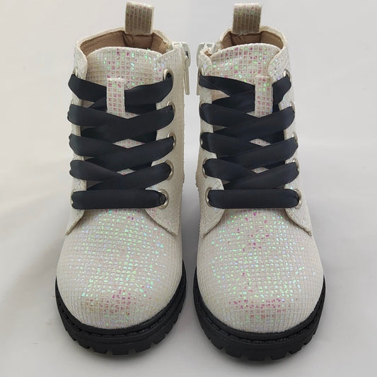 RTS Disco White Regular Chunky Combats