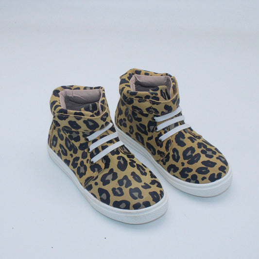 RTS Cheetah Suede High Tops