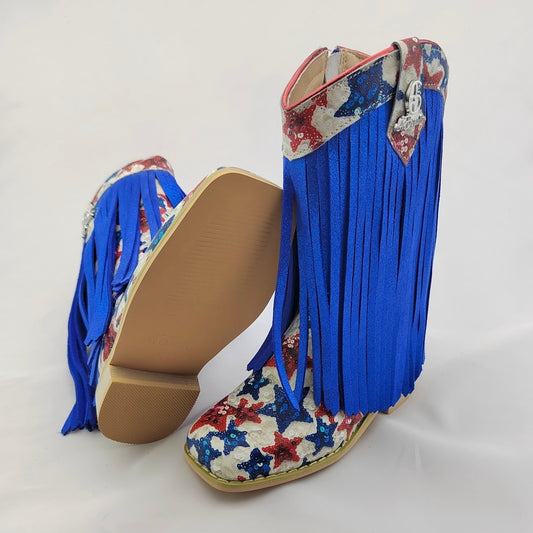 RTS Cream Star SUEDE Cowgirls