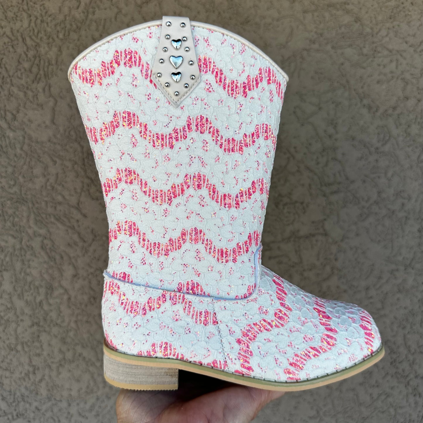 RTS Creamy Pink Lace Cowgirls