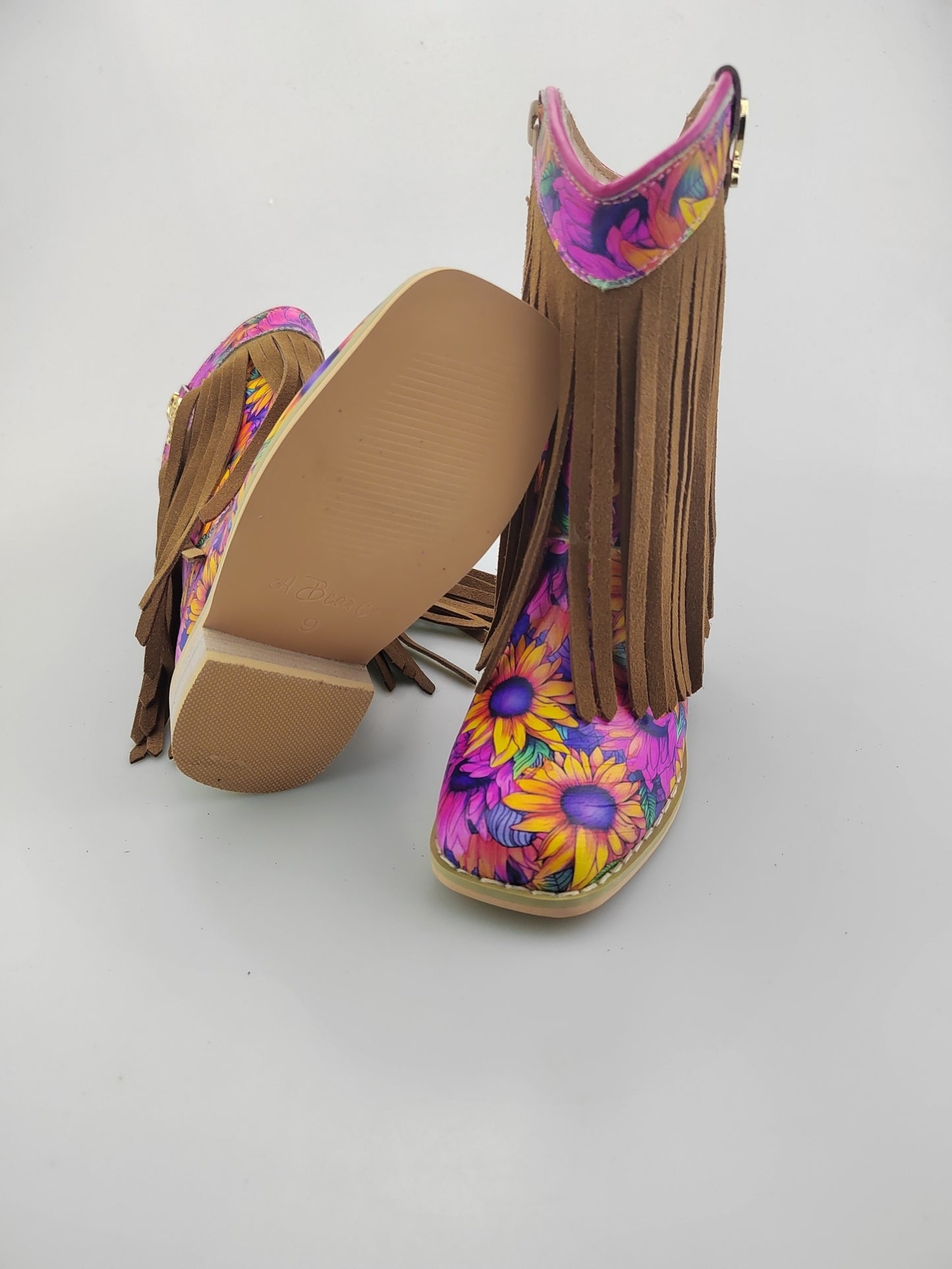 RTS Neon Sunflower Fringe Cowgirls