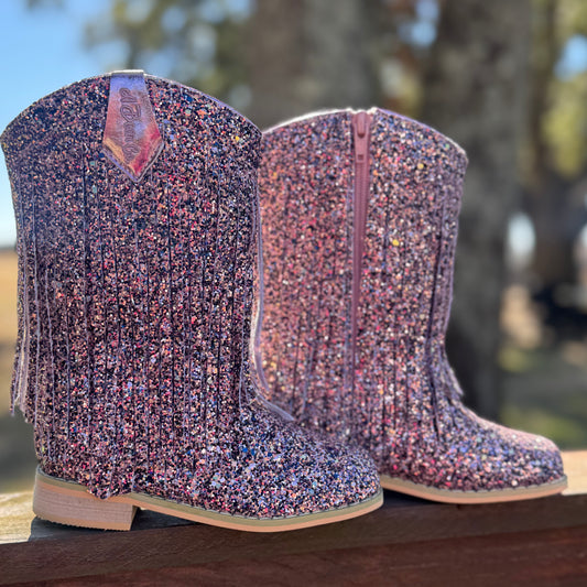 RTS Pink Onyx Cowgirl Boot
