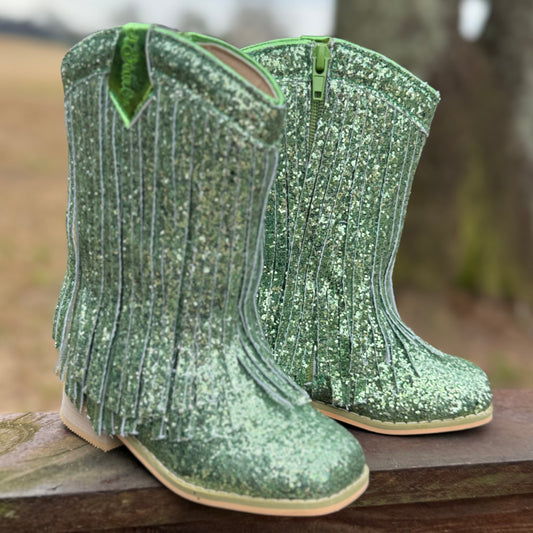 RTS Pistachio Fringe Cowgirls (SZ 2,3,4,8,9, 11,13, BK1,BK3,BK4)