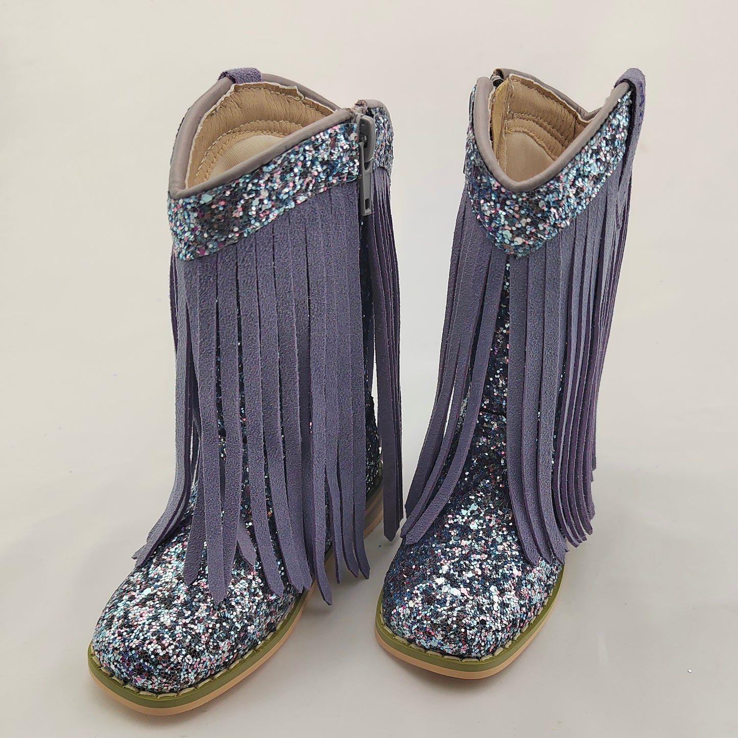 RTS Mermaid Tail SUEDE Fringe Cowgirl