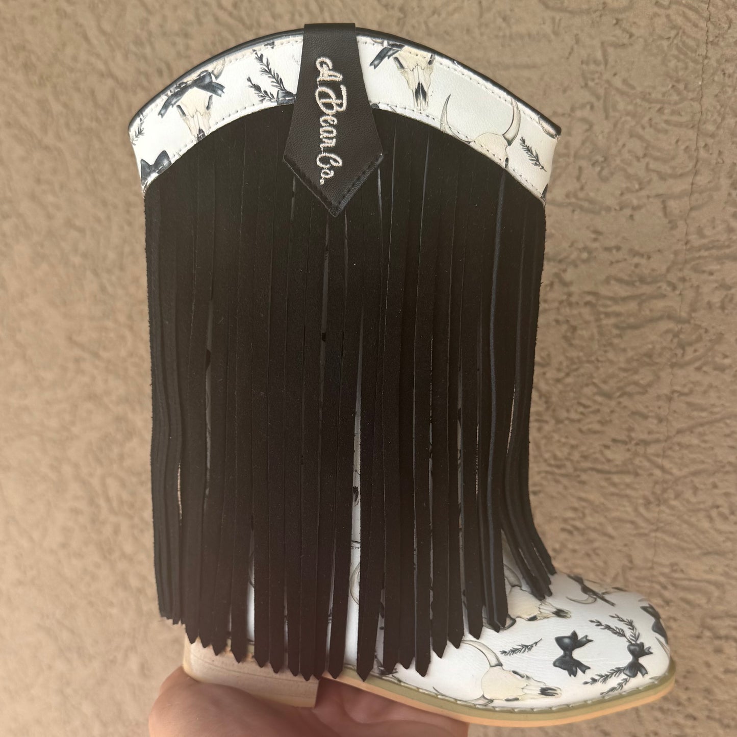 RTS Bulls & Bows Suede Fringe Cowgirls