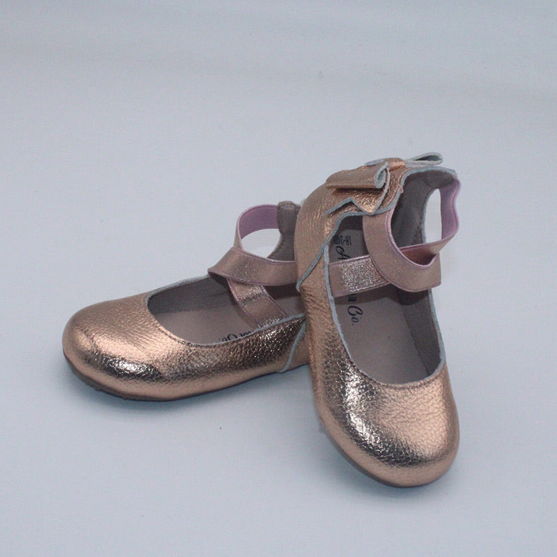 RTS Rose Gold BOWBACKS (SZ 0-3m 3-6m, 12-18m)