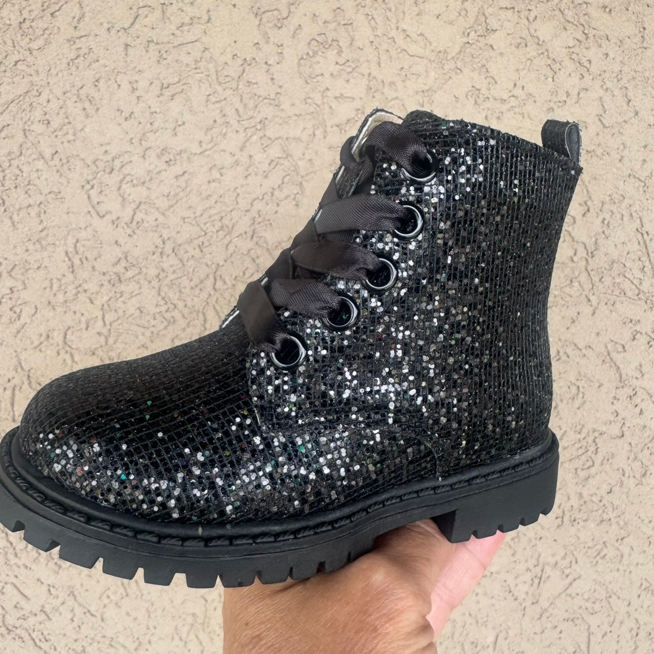 RTS Disco Black Regular Chunky Combats