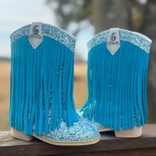 RTS Ocean Eyes SUEDE Fringe Cowgirls (8,9,BK1,BK2,BK4)