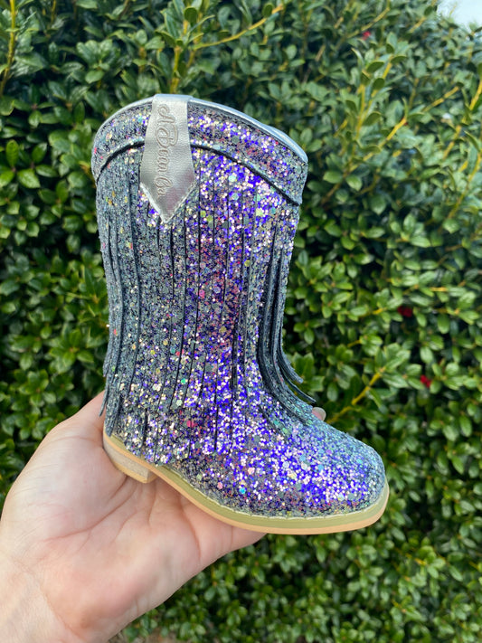 RTS IMPERFECT Glow Mystical Glitter Regular Double Fringe Cowgirls