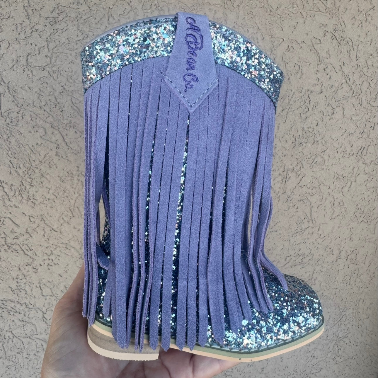 RTS Mermaid Tail SUEDE Fringe Cowgirl