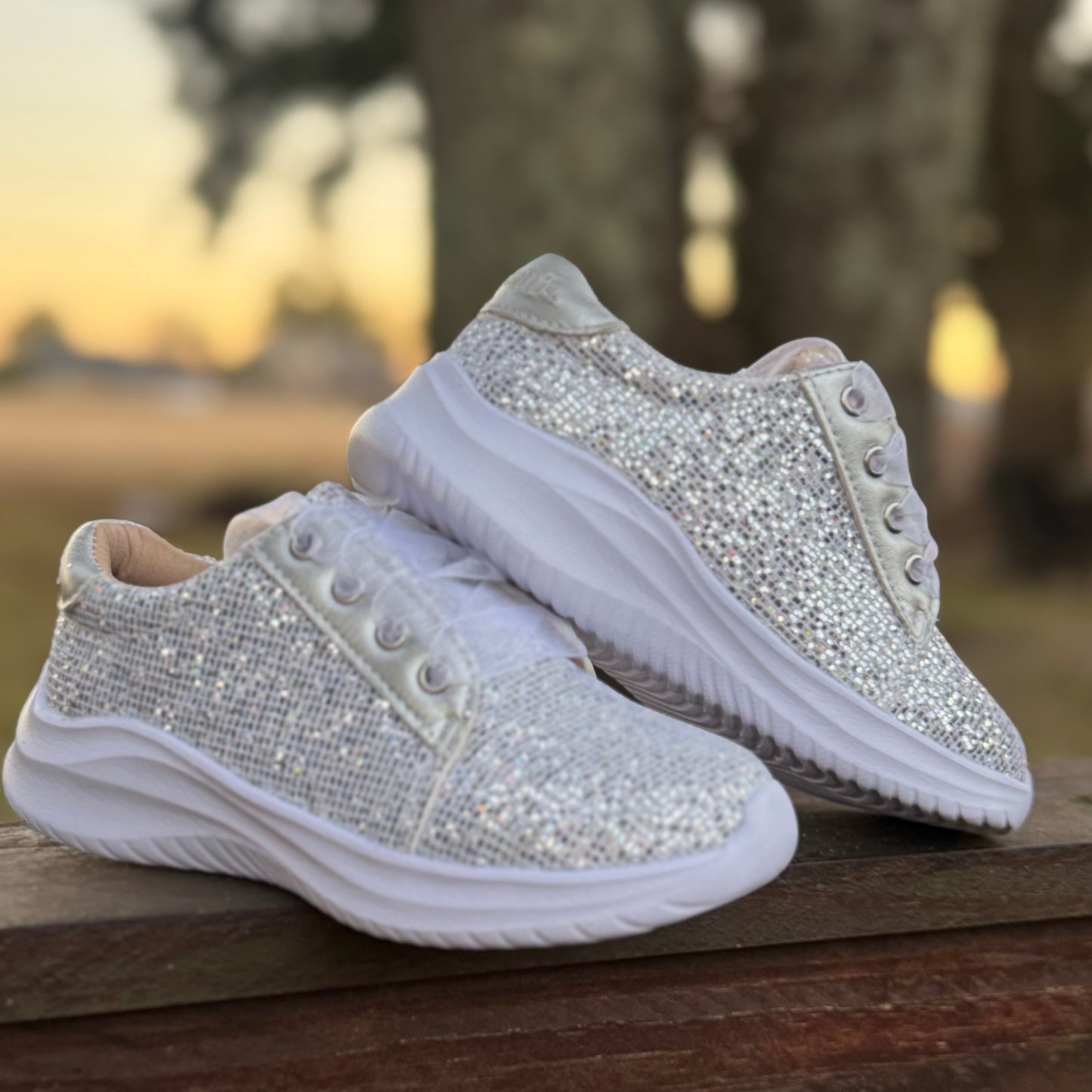 RTS Disco Silver Sneakers