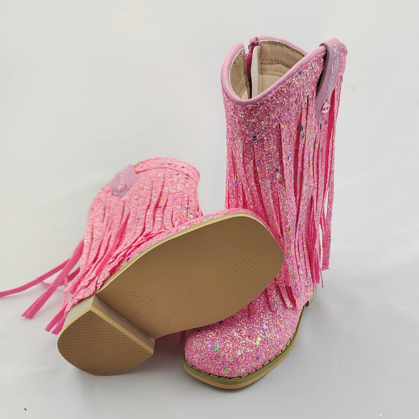 RTS Cotton Candy Pink Fringe Cowgirls
