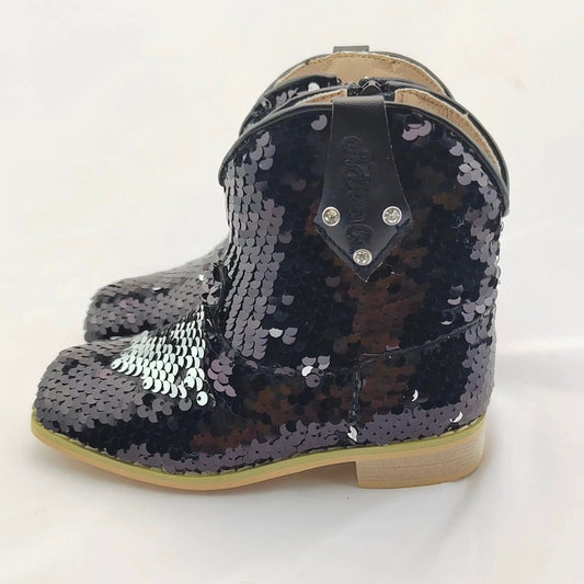 Licorice/Silver FLIP SEQUINS LOWCUTS 5.19.25
