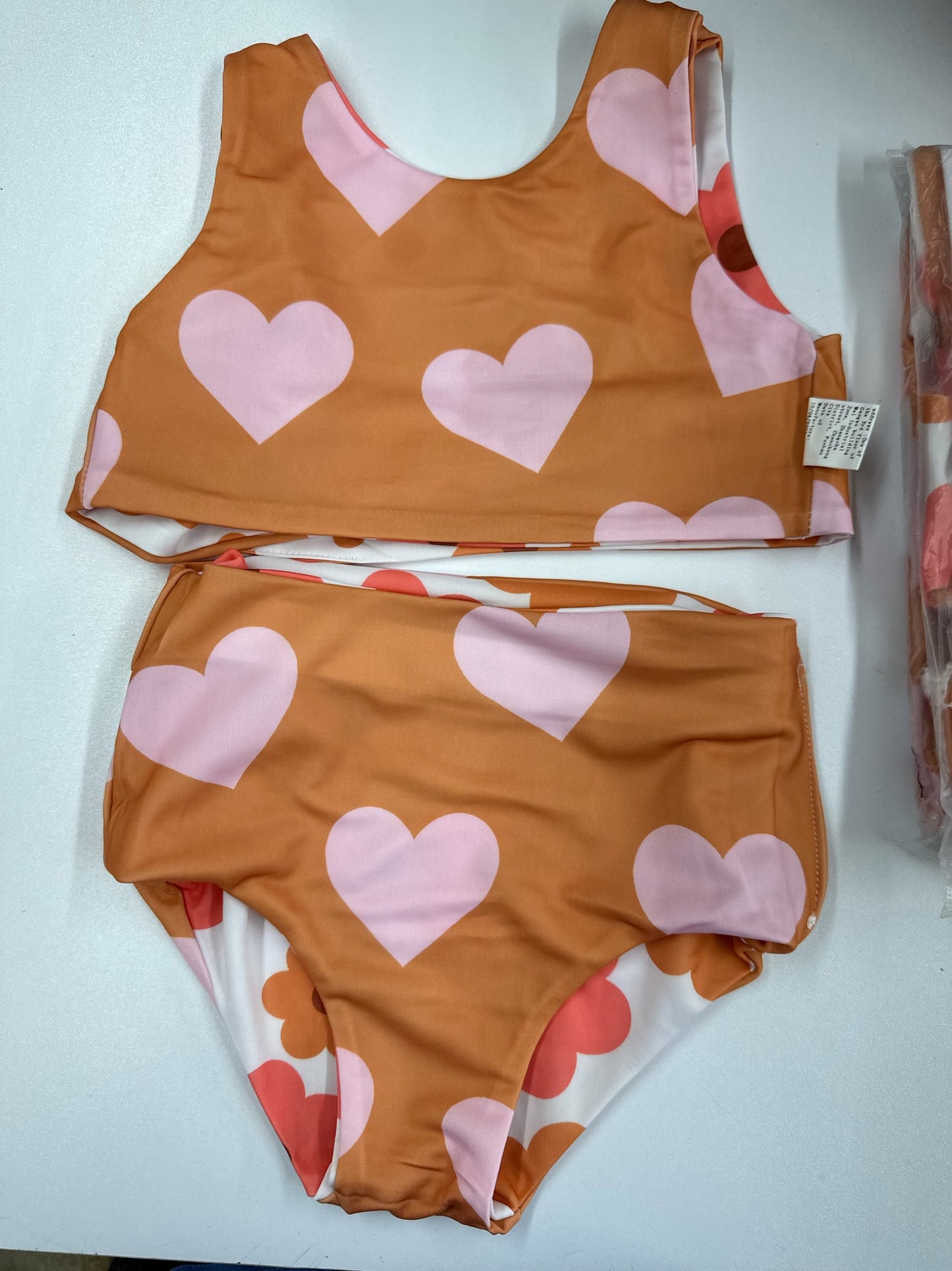 RTS Flowers & Hearts Swimsuit