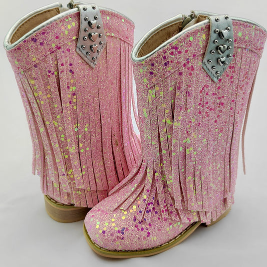 RTS Pink Opal Fringe Cowgirls