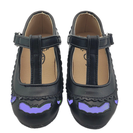RTS Purple Bats Heels (SZ 6,BK3)