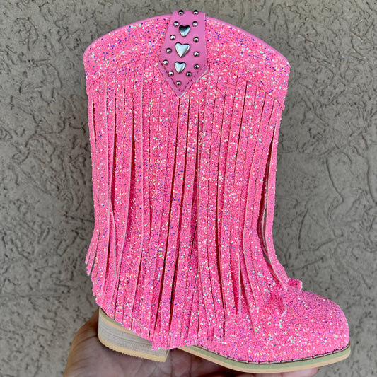 Pink Sorbet Fringe Cowgirls 3.28.25