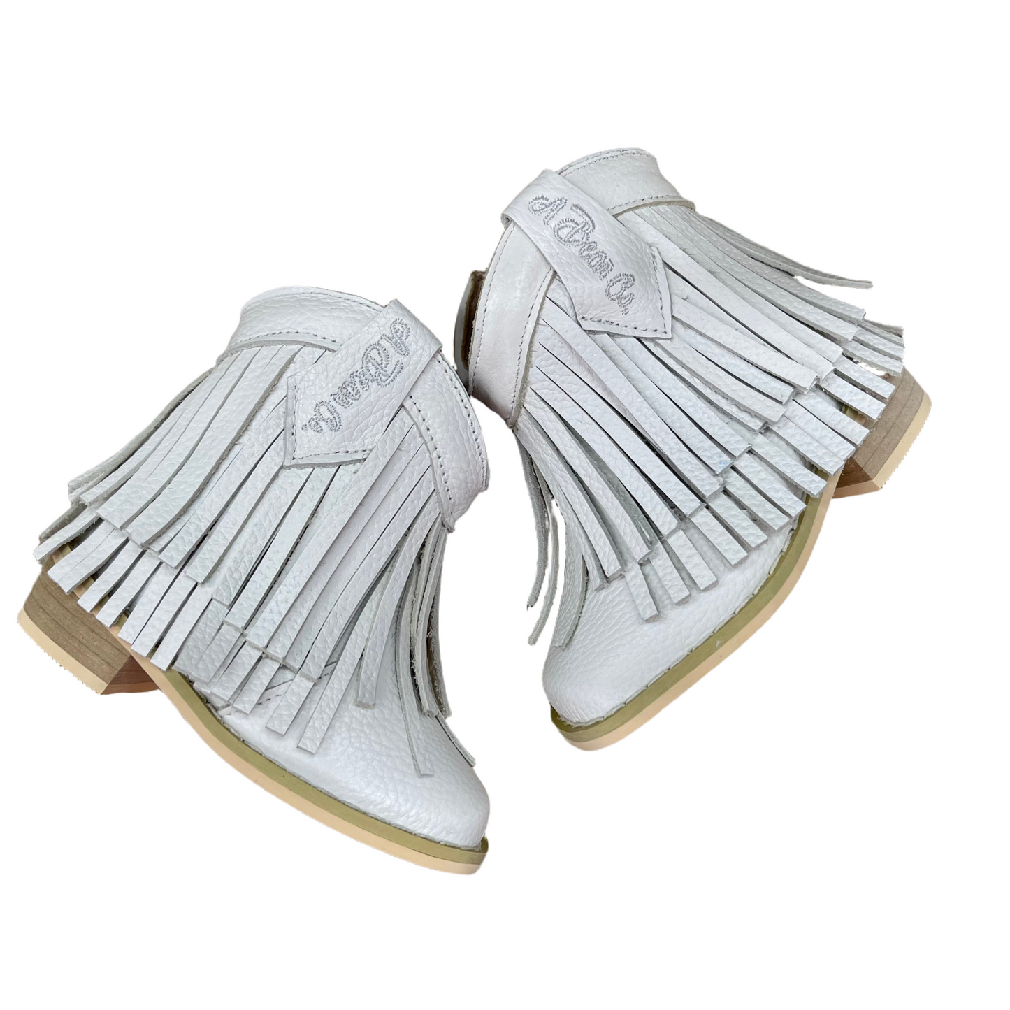 RTS White Smooth Leather LOWCUTS