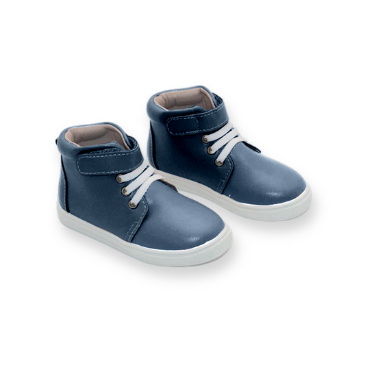 RTS Slate Leather Hightop Sneaker