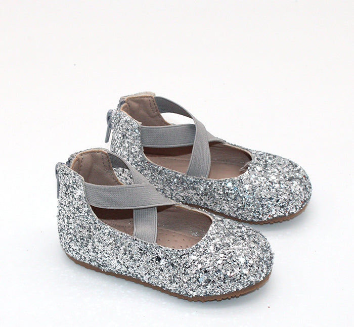 RTS Sterling Glitter Ballerinas