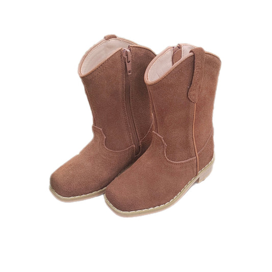 RTS Brown Suede Cowboots*