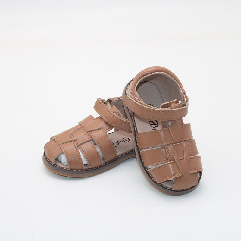 RTS Brown Harley Woven Sandals