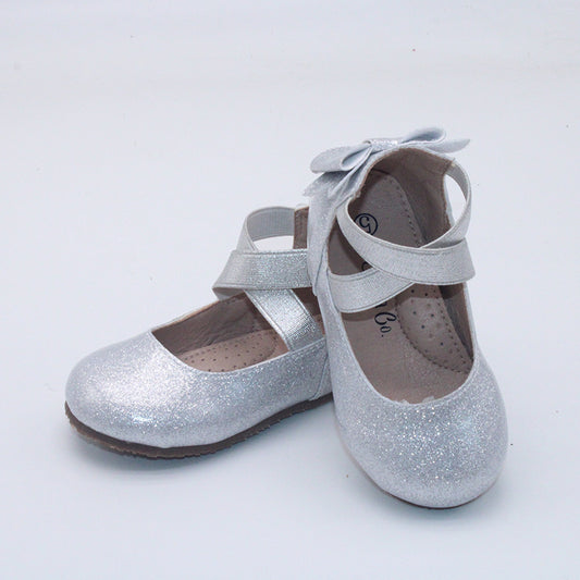 RTS Silver/Pink COLOR CHANGE Bowback Ballerinas