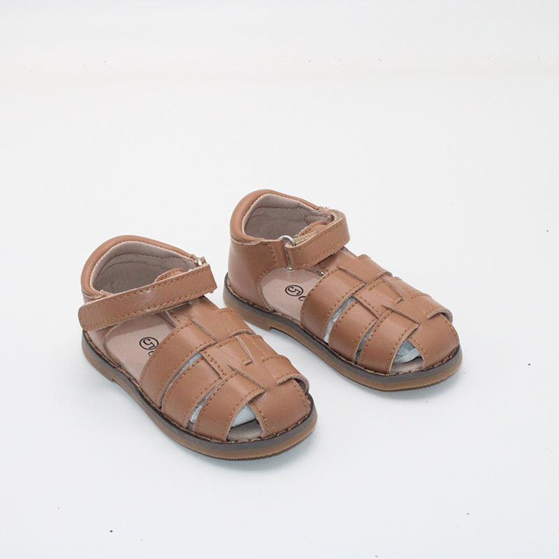 RTS Brown Harley Woven Sandals